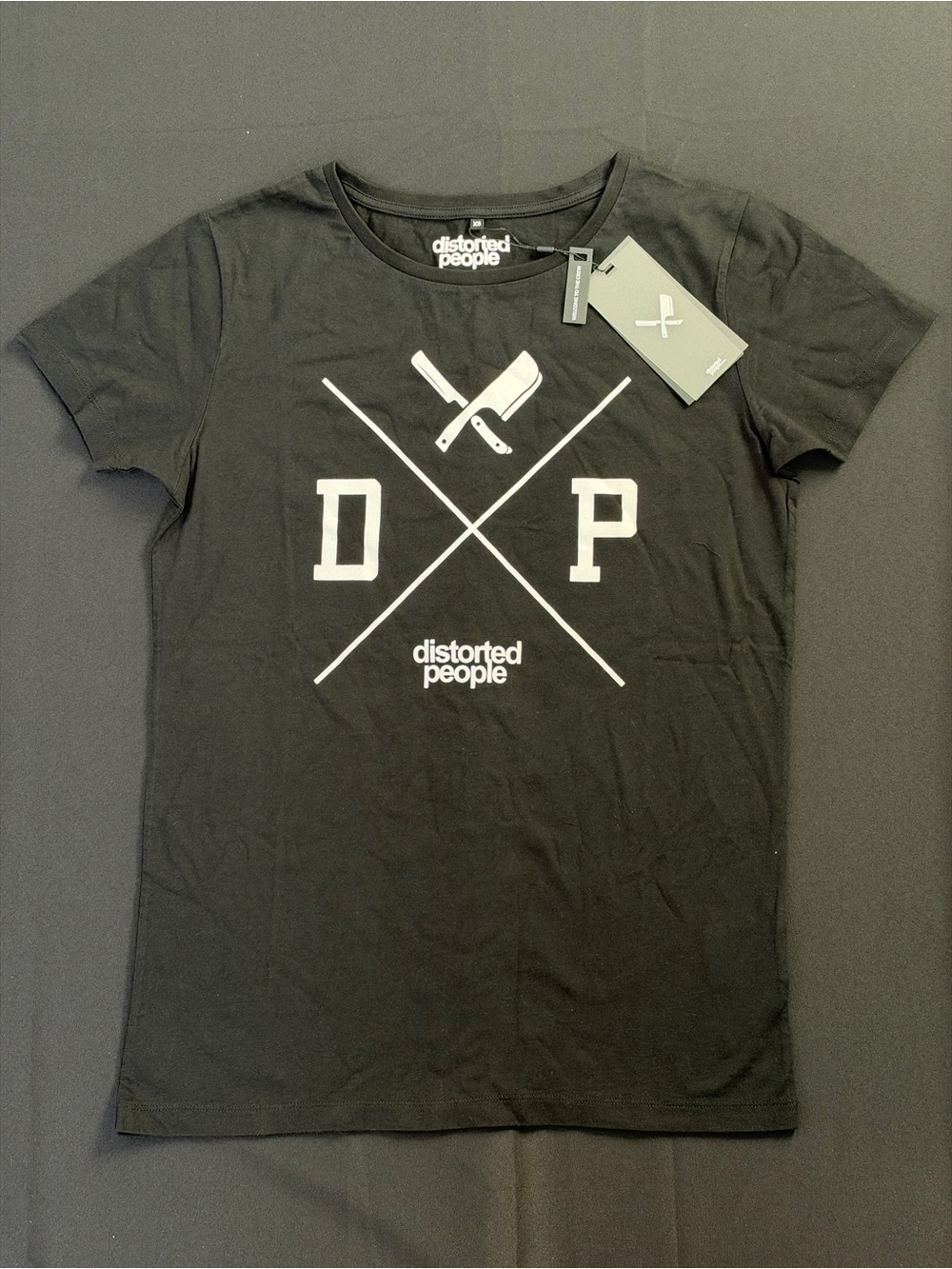 Distorted People New W Tags Crew Neck Size XS Shirt